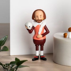 Shakespeare Art Toy in Pink and Burgundy